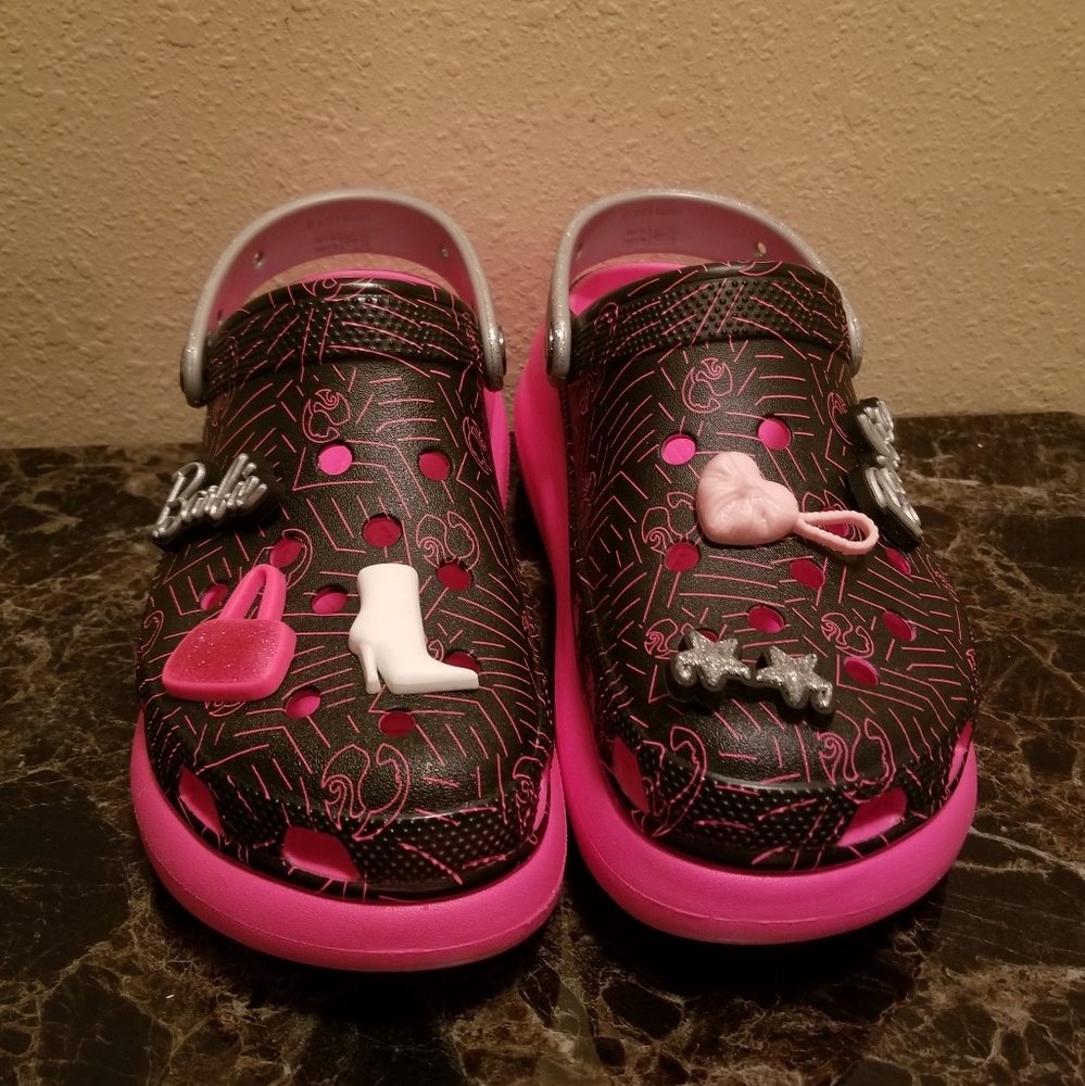 Crocs X Barbie Crush Clog Shoes